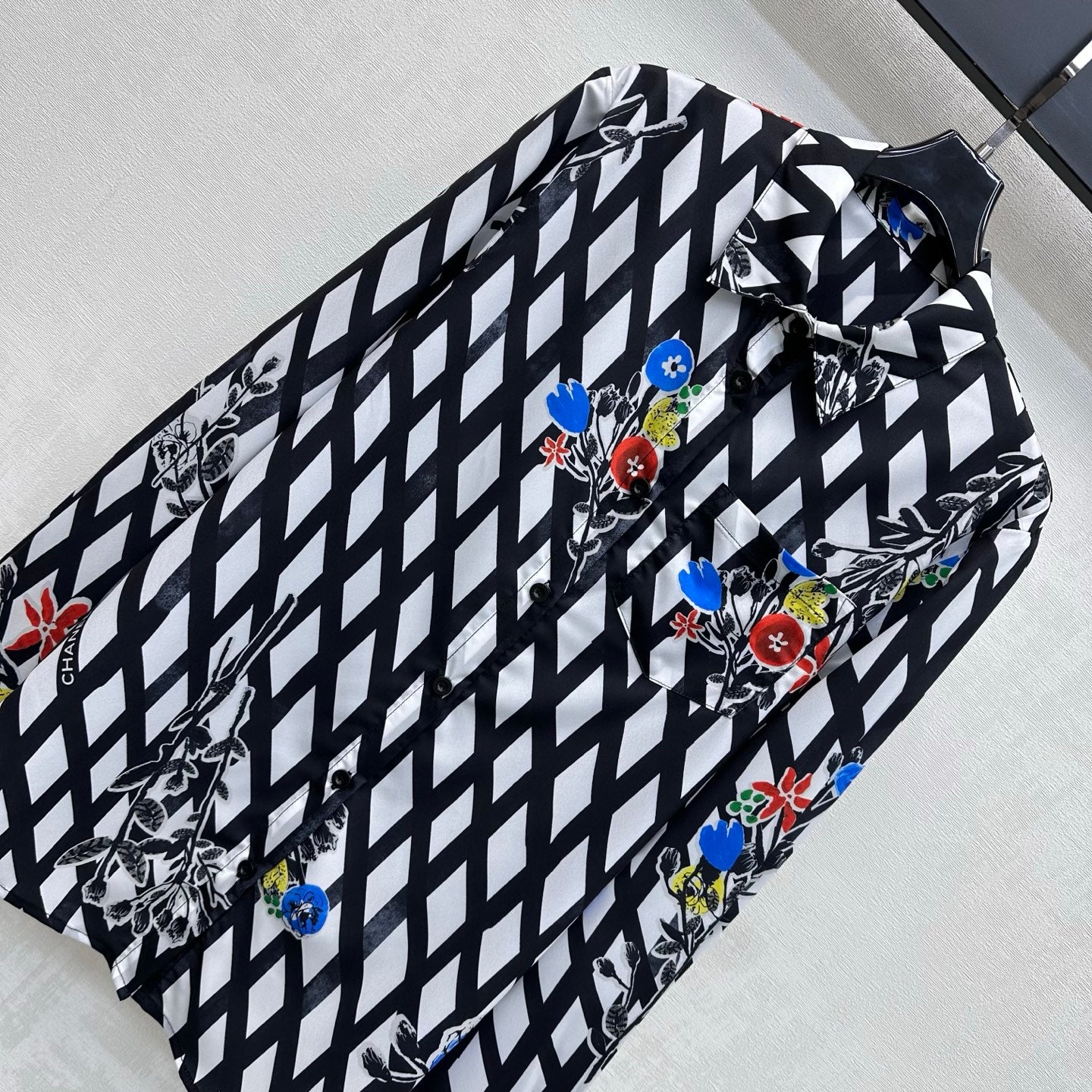 CHANEL 26S PATTERNED SHIRT STYLE 1170