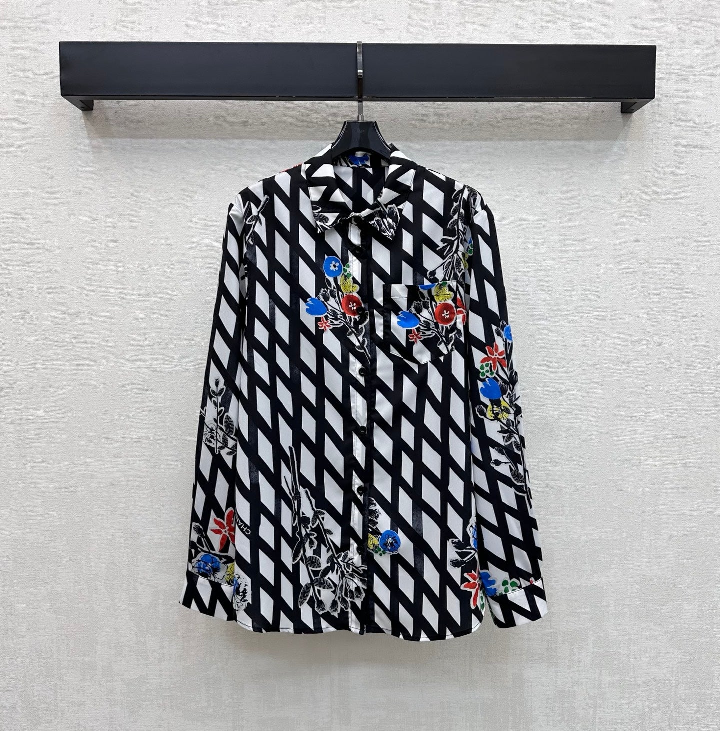 CHANEL 26S PATTERNED SHIRT STYLE 1170