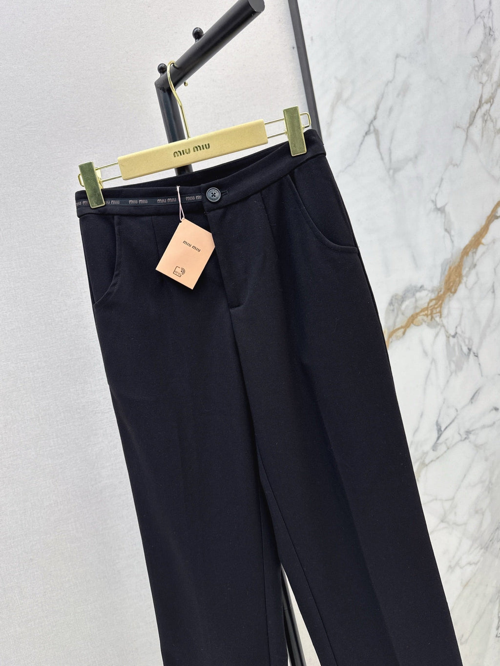 MIUMIU 26S WIDE LEG PANTS 953