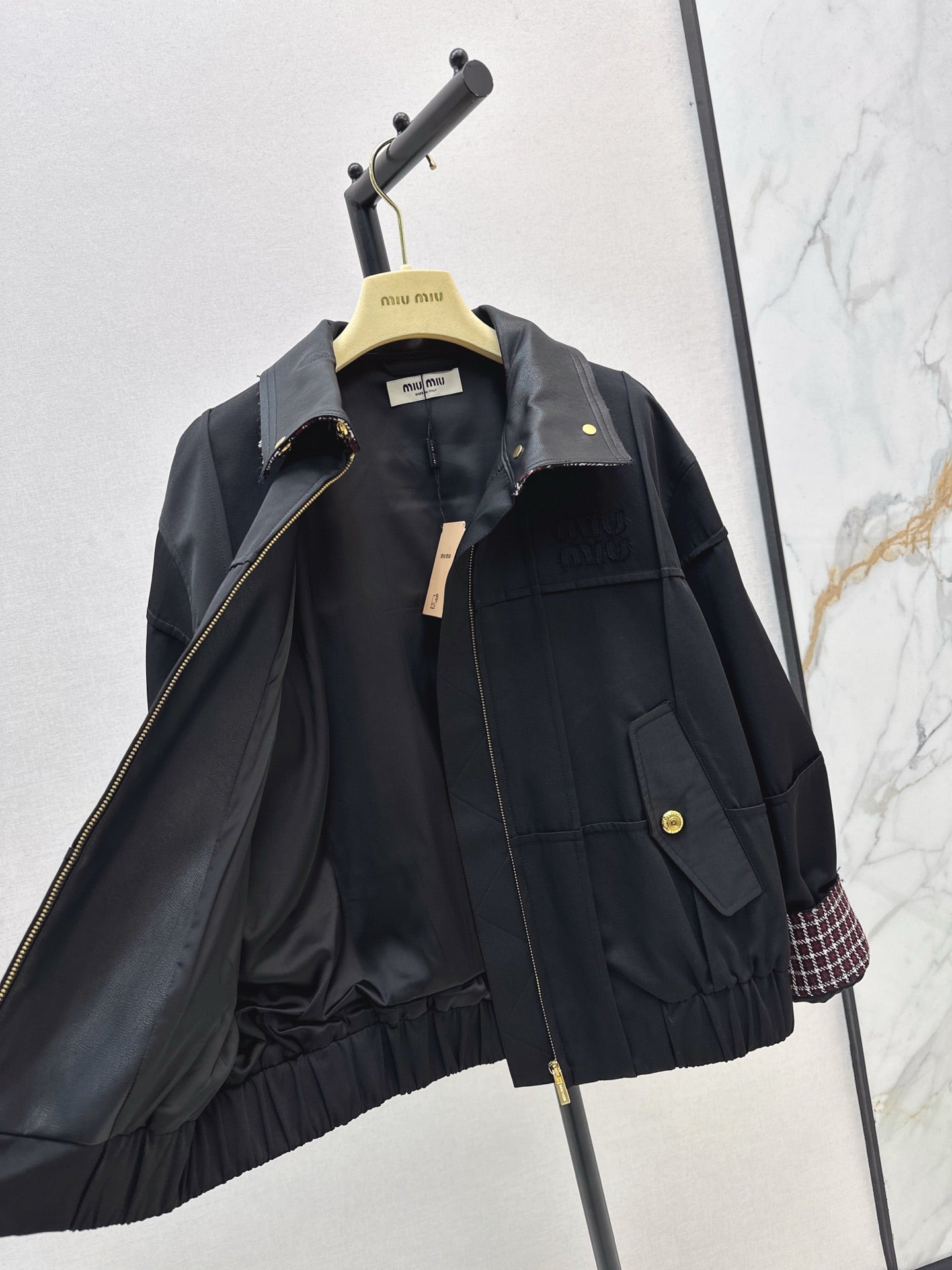 MIUMIU 26S CROPPED JACKET 952