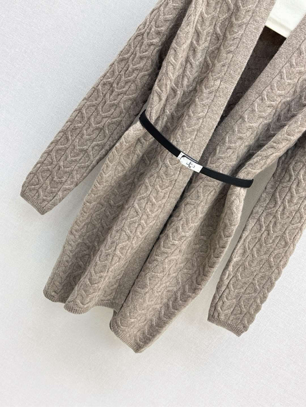HERMES 25S LONG KNIT CARDIGAN 150
