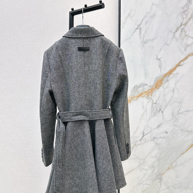 DIOR 25S DOUBLE-BREASTED COLLARED DRESS 590