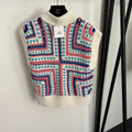 HERMES 25S SLEEVELESS KNITTED VEST 464