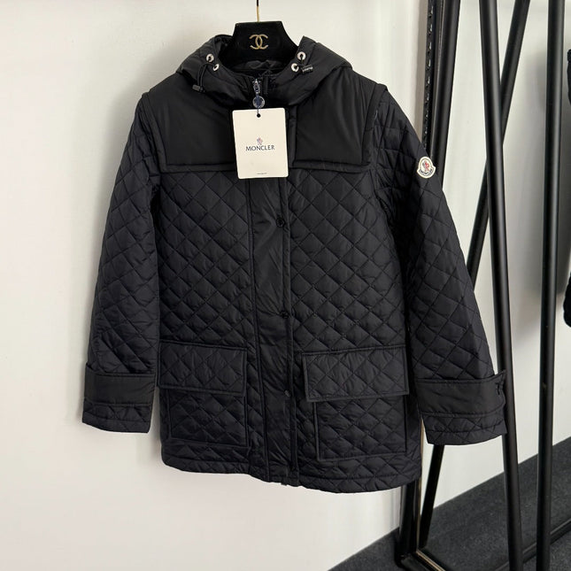 MONCLER 25S HOODED COAT 464