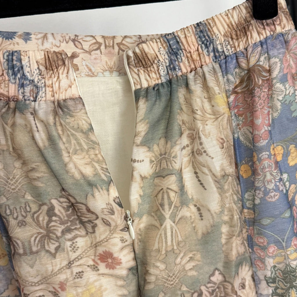 ZIMMERMANN 26S CAMISOLE TOP & HIGH WAIST SKIRT SET STYLE 158