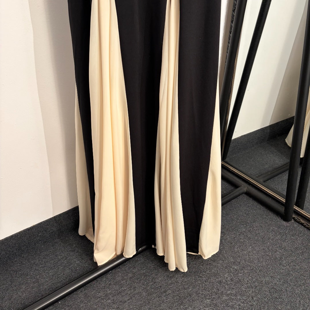 ZIMMERMANN 26S TWO TONE FLARED MAXI DRESS STYLE 186