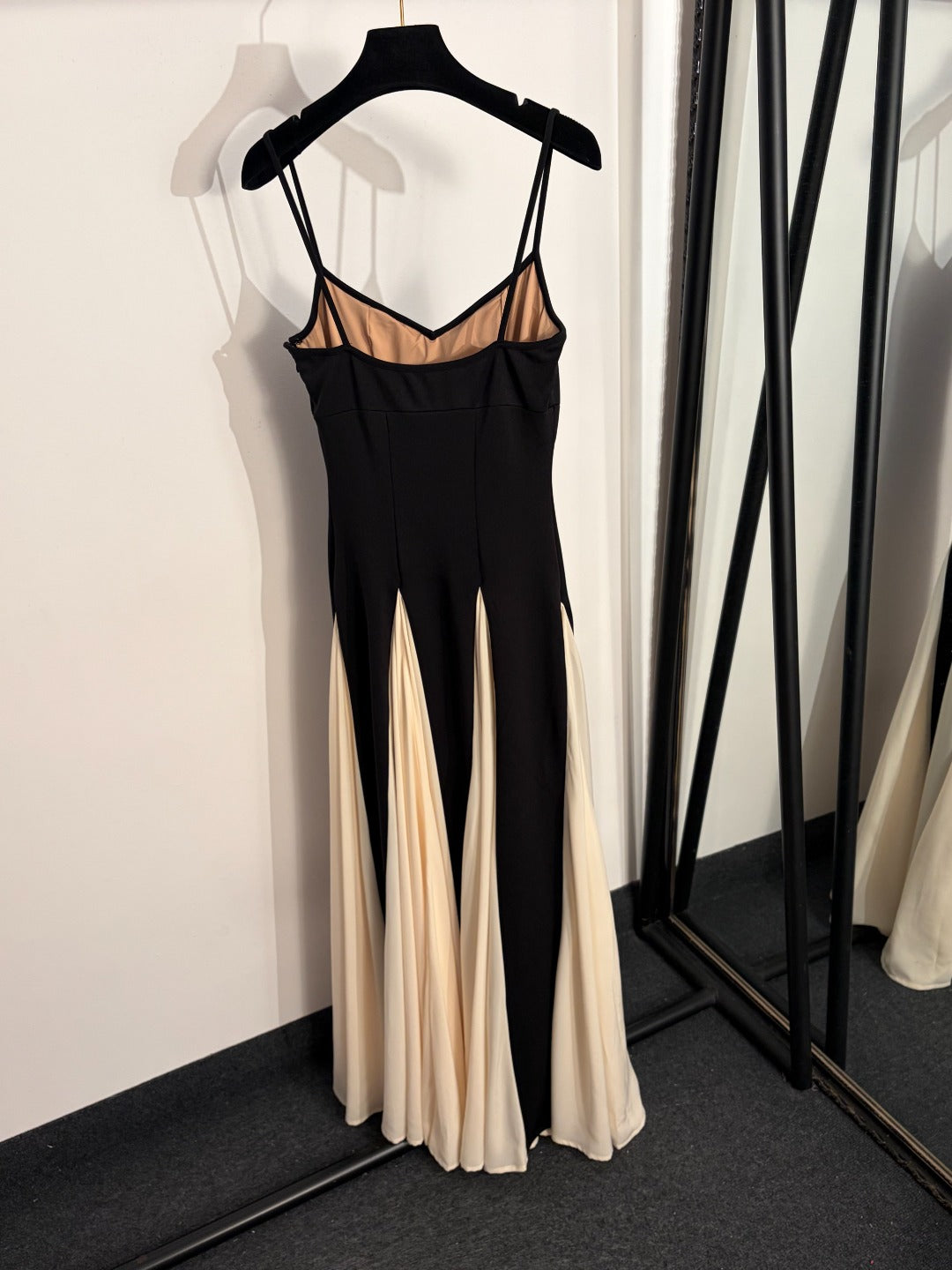 ZIMMERMANN 26S TWO TONE FLARED MAXI DRESS STYLE 186