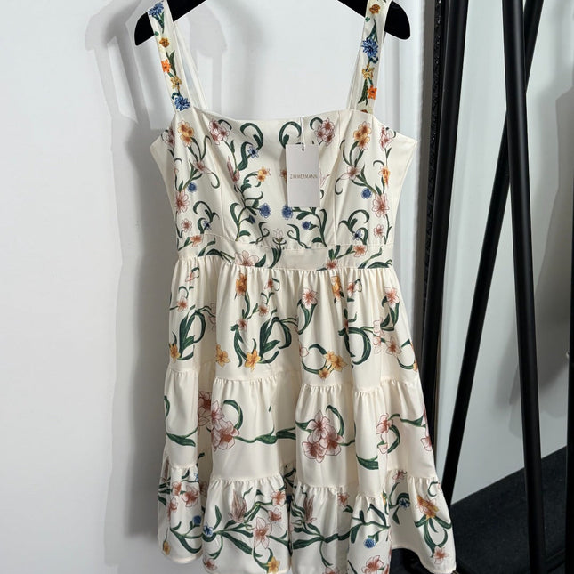 ZIMMERMANN 26S FLORAL MINI DRESS STYLE 251