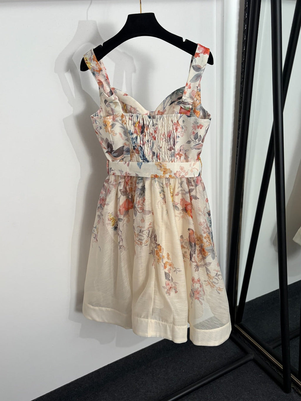 ZIMMERMANN 26S PASTEL FLORAL MINI DRESS STYLE 207