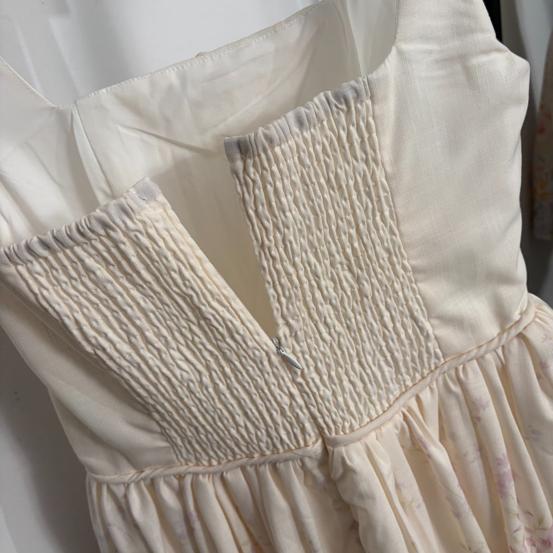 ZIMMERMANN 26S PASTEL FLORAL MINI DRESS STYLE 206