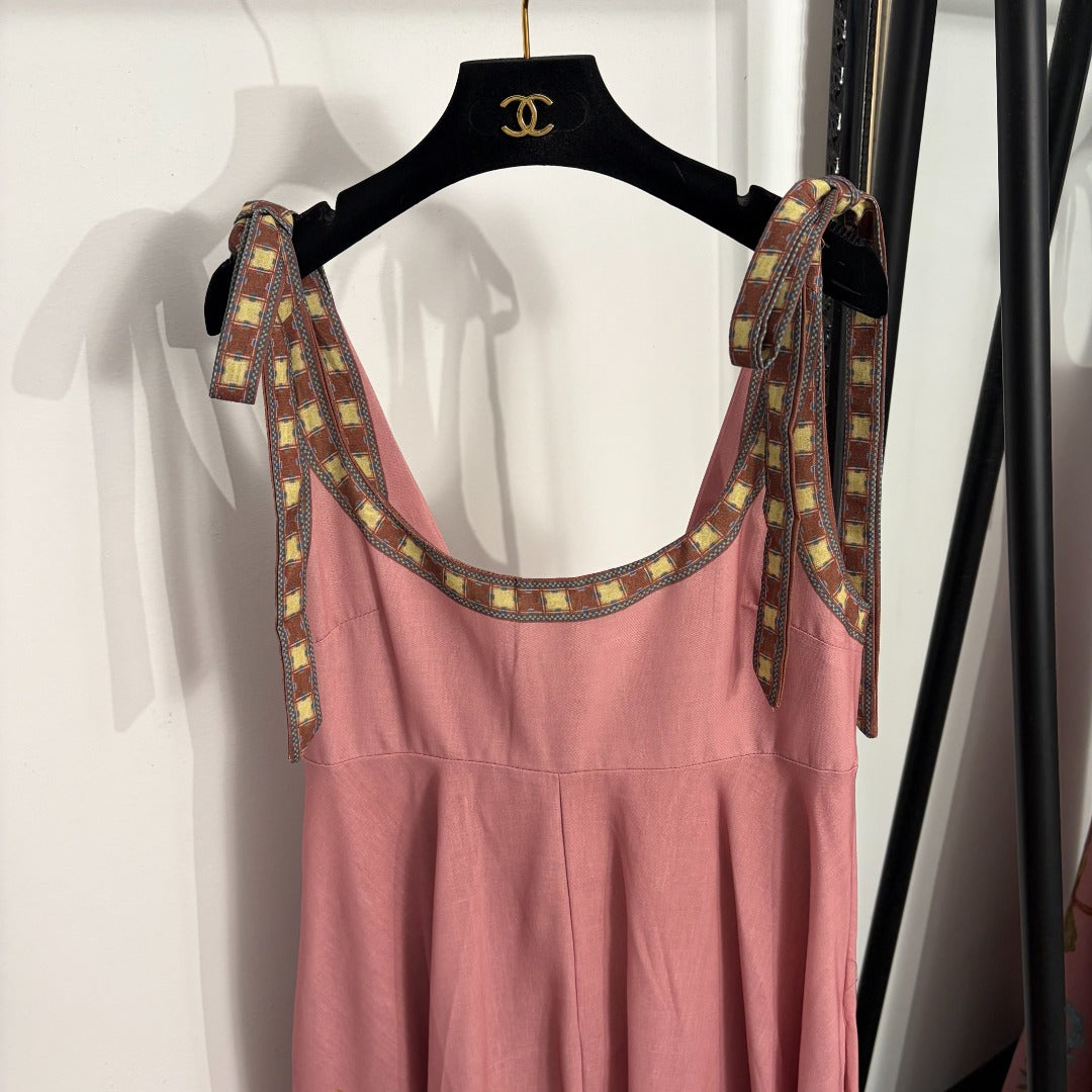 ZIMMERMANN 26S BOW TIE HALTER DRESS STYLE 180