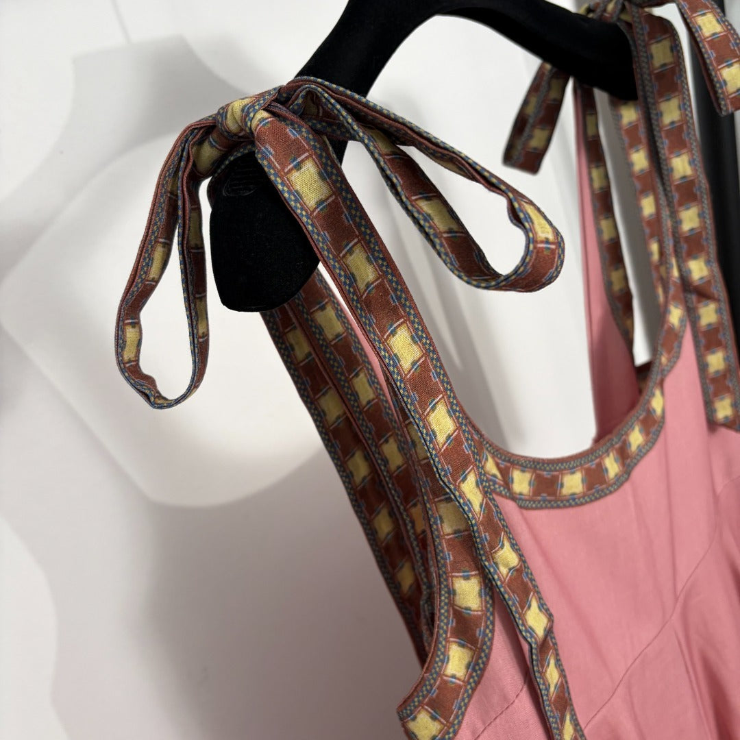ZIMMERMANN 26S BOW TIE HALTER DRESS STYLE 180
