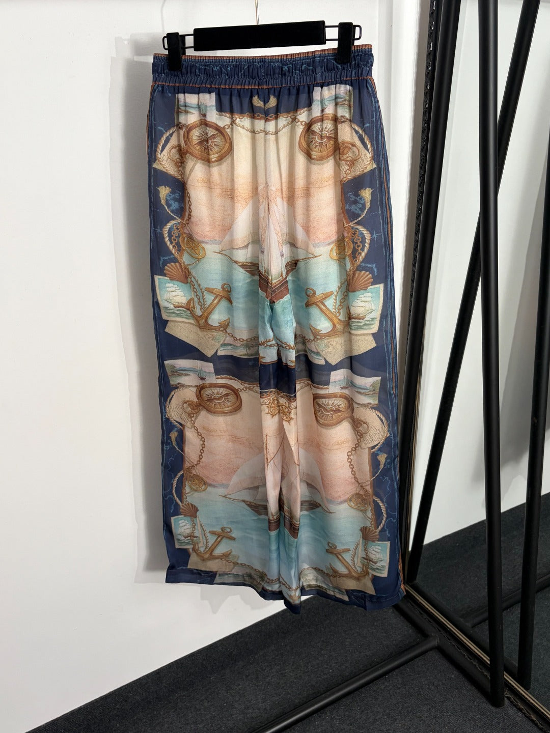 ZIMMERMANN 26S LONG SLEEVE SHIRT & WIDE LEG PANTS SET STYLE 177