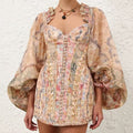 ZIMMERMANN 26S PUFF SLEEVE MINI DRESS STYLE 161