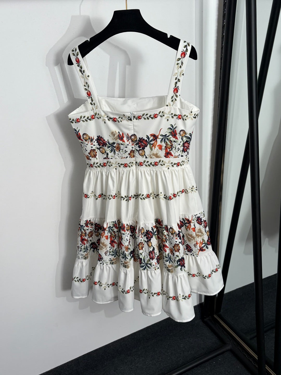 ZIMMERMANN 26 FLORAL PRINT BABYDOLL MINI DRESS STYLE 218