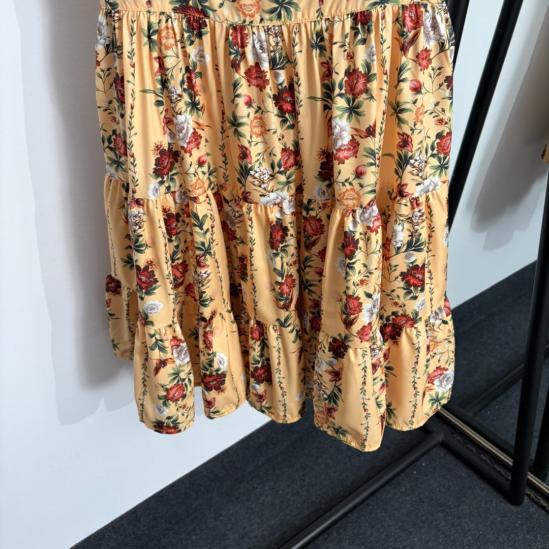 ZIMMERMANN 26 FLORAL PRINT MINI DRESS STYLE 216