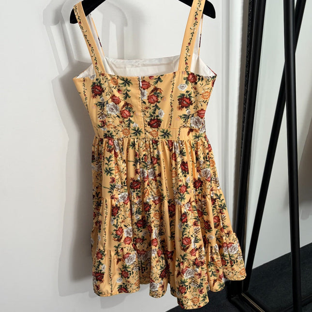 ZIMMERMANN 26 FLORAL PRINT MINI DRESS STYLE 216