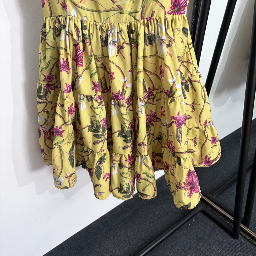 ZIMMERMANN 26 FLORAL PRINT MINI DRESS STYLE 213