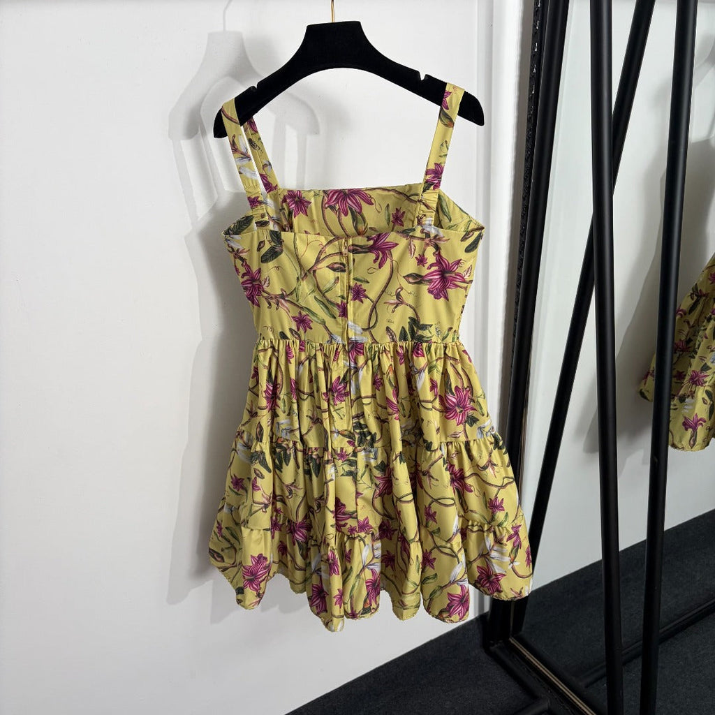 ZIMMERMANN 26 FLORAL PRINT MINI DRESS STYLE 213