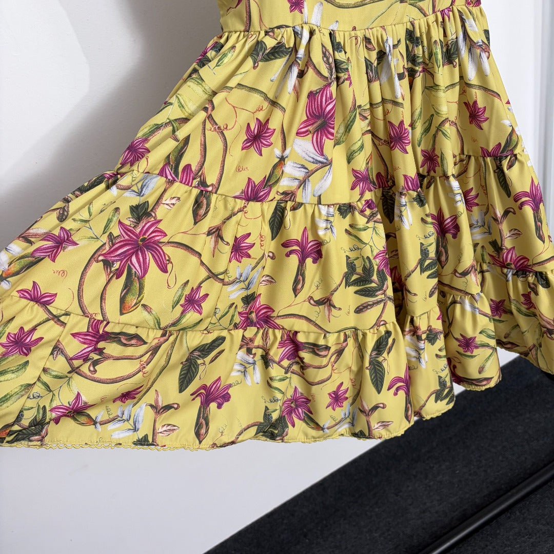 ZIMMERMANN 26 FLORAL PRINT MINI DRESS STYLE 213