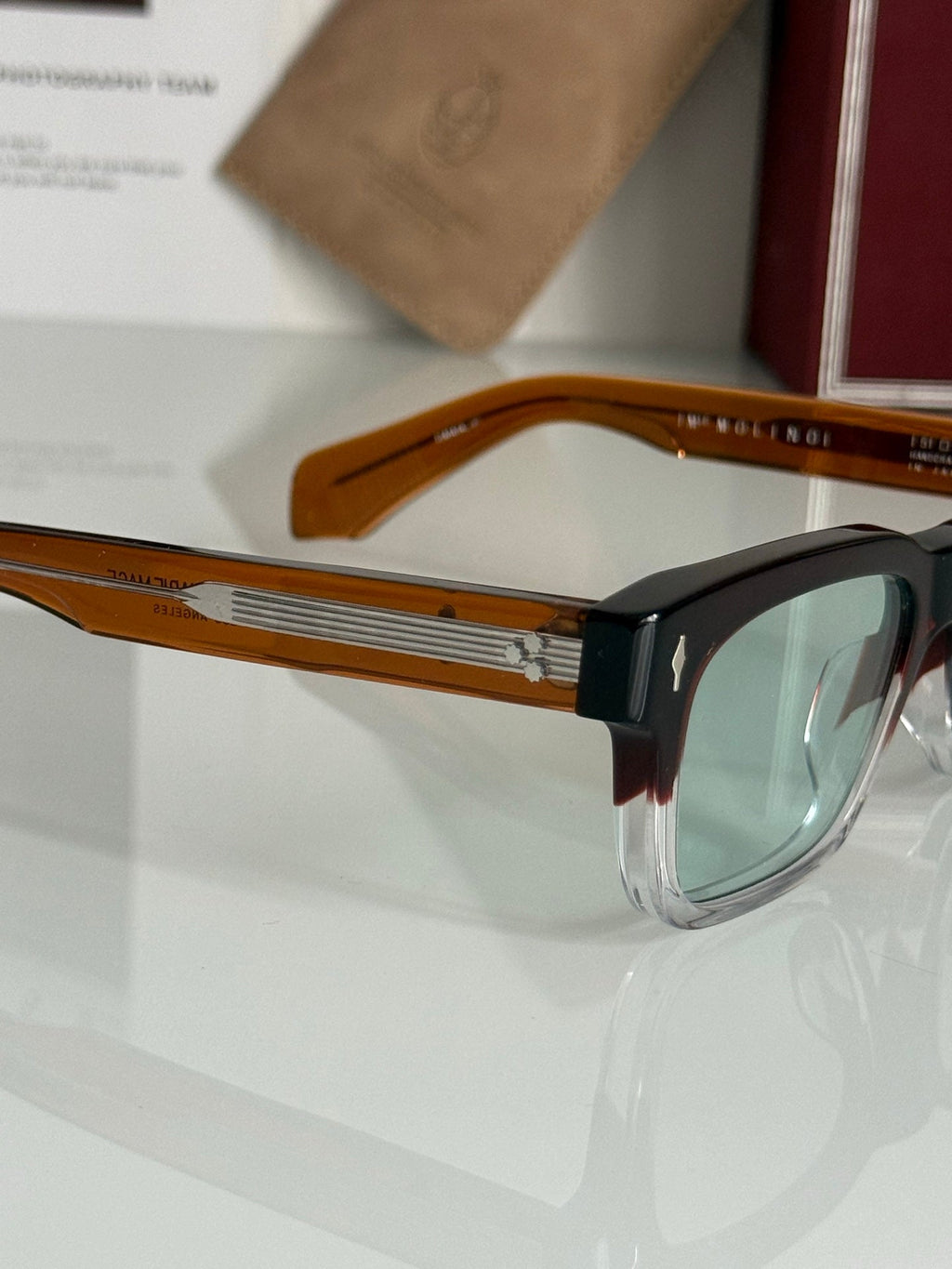 SQUARE SUNGLASS IN ACETATE 182574