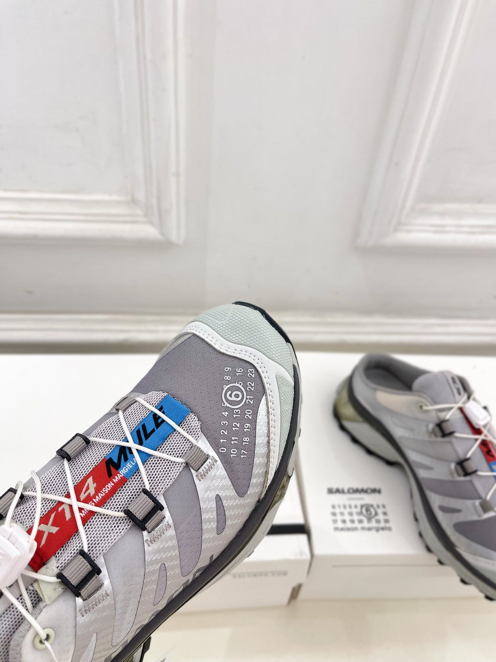 ALO 25S SALOMON XT-6 SNEAKER MULE IN GREY TPU