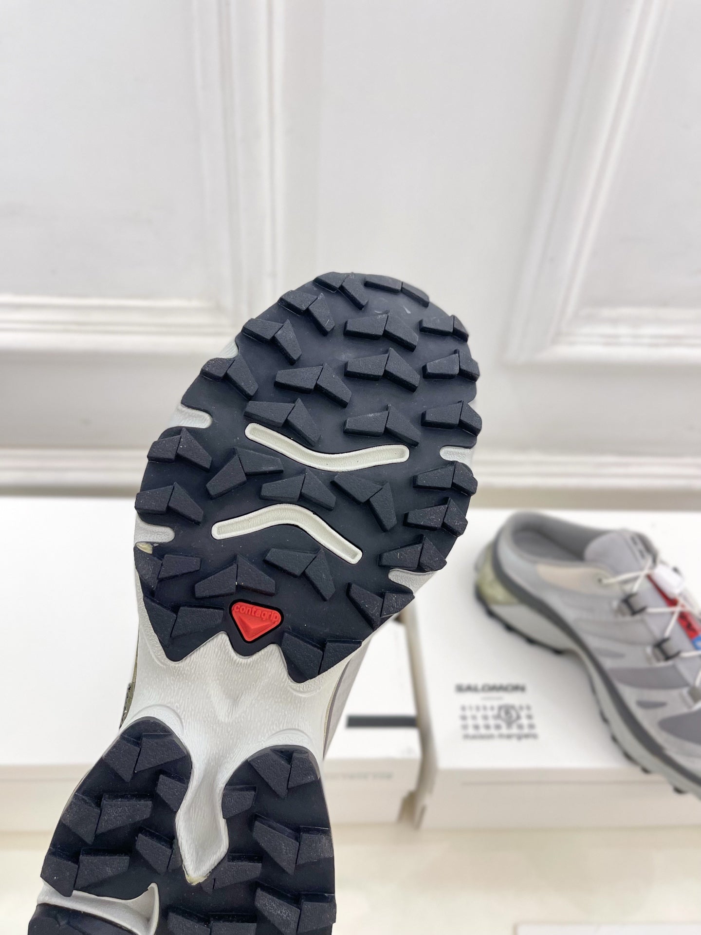 ALO 25S SALOMON XT-6 SNEAKER MULE IN GREY TPU