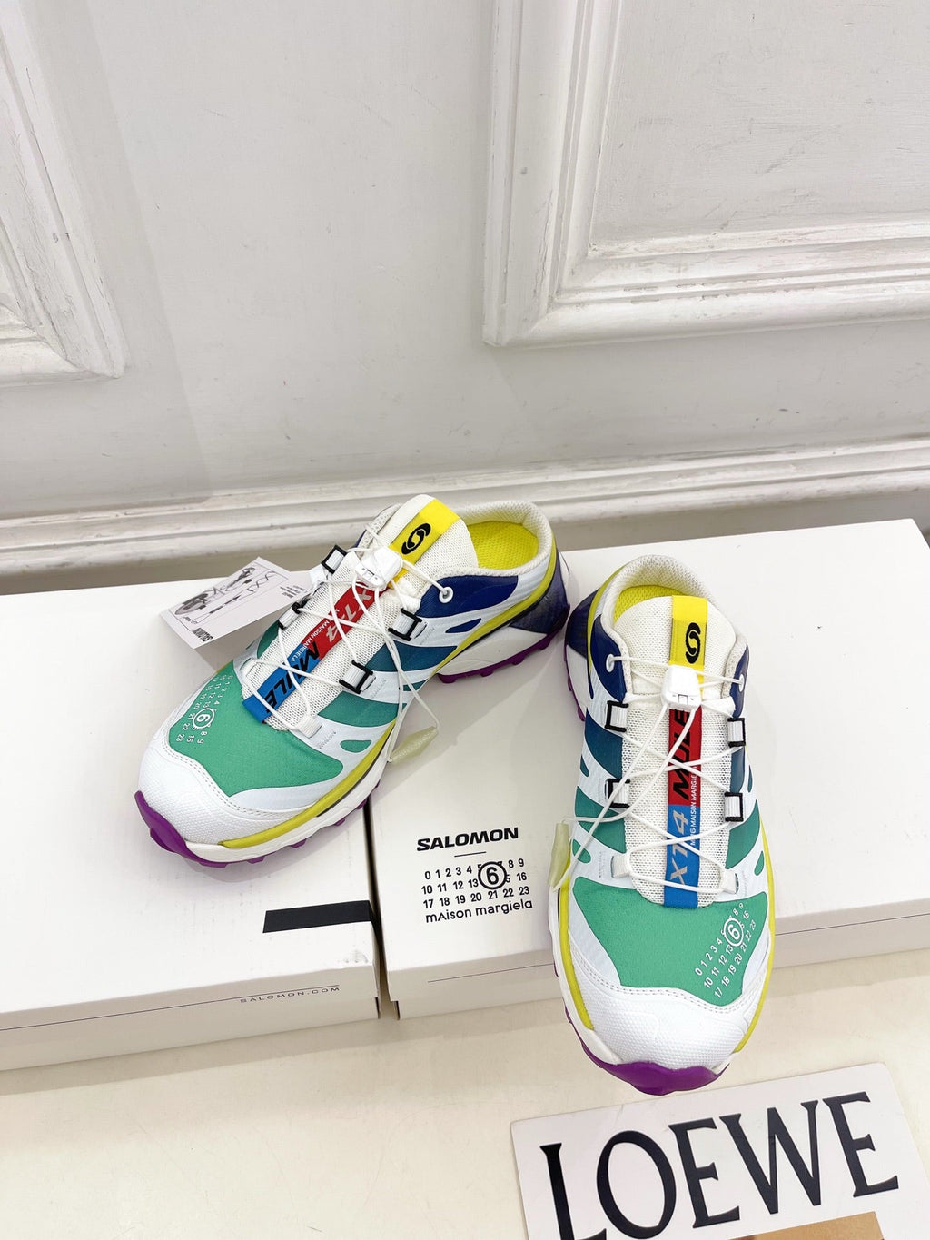 ALO 25S SALOMON XT-6 SNEAKER MULE IN MULTICOLOR TPU STYLE 1
