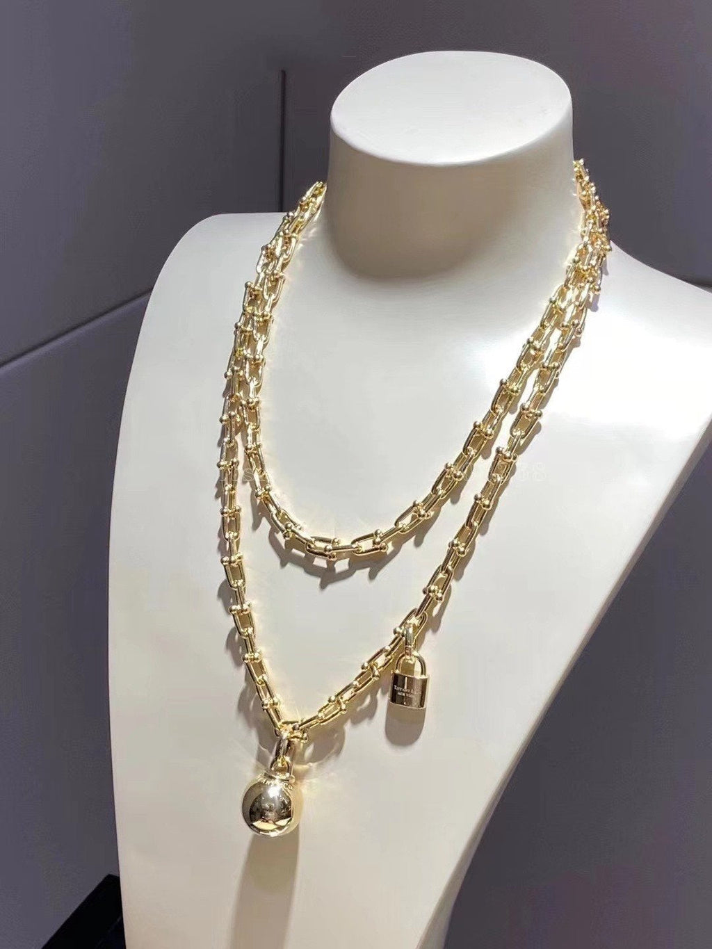 HARDWARE WRAP NECKLACE